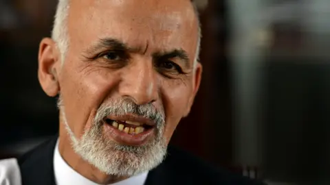 Getty Images Ashraf Ghani, April 2014.