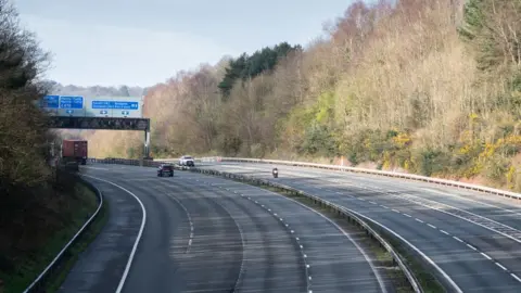 Getty Images The M4 around Cardiff