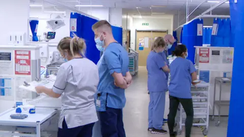 BBC Emergency department at Queen Elizabeth Hospital