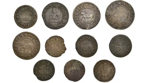 Dix Noonan Webb Ward collection of Wiltshire 17th century tokens