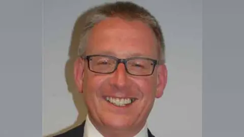 Clevedon Council Mr Francis-Pester smiling