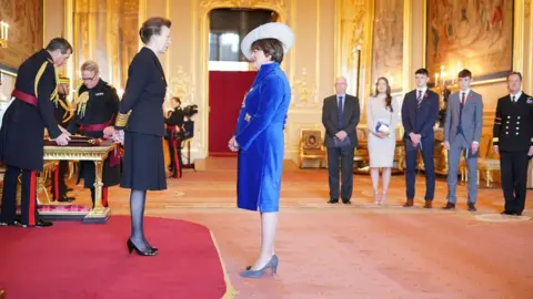 PA Media Dame Arlene and the Princess Royal