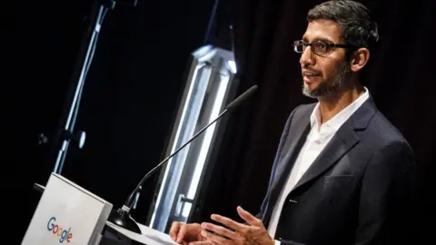 Getty Images Google chief executive Sundar Pichai