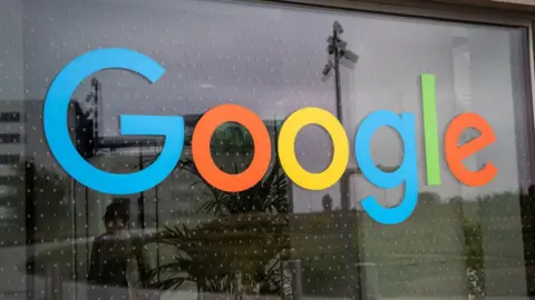 Getty Images The Google sign at its headquarters