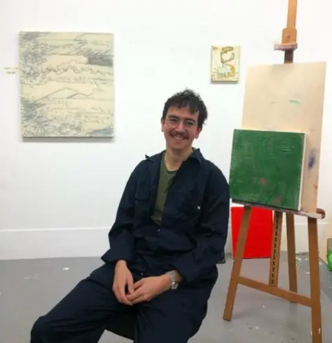 Ed Compson Ed Compson in studio