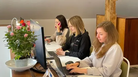 Ukraine Shelter Staff at Ukraine Shelter