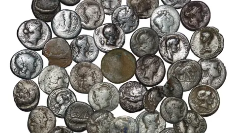 Mark Weaver Hoard of coins