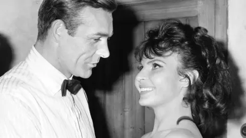 Getty Images Sean Connery and Nadja Regin