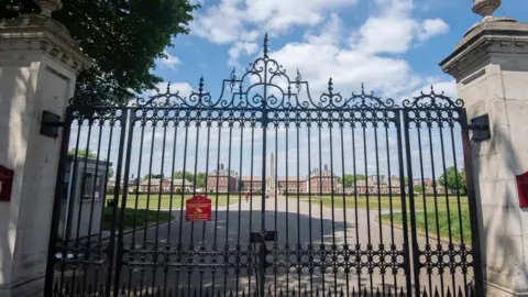 PA Media Gates of Royal Chelsea Hospital