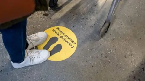 Getty Images social distancing