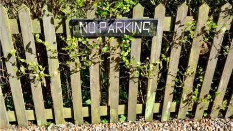 Getty Images No parking sign