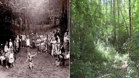 Barn Theatre Archive/Robert Gill As You Like It 1928 in the Dell