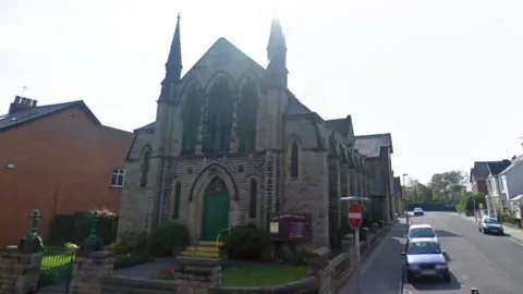 Google Streetview of the church from 2009