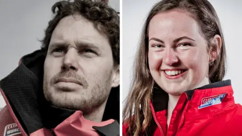 Clipper Round the World Conall Morrison and Roseann McGlinchey