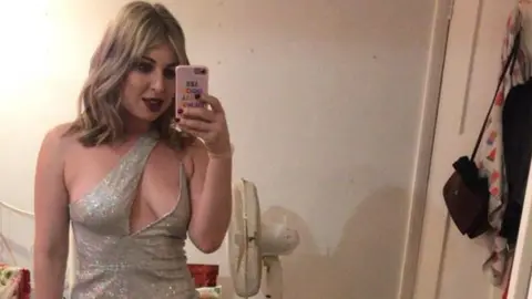 Hayley Minn A selfie of Hayley taken in a mirror