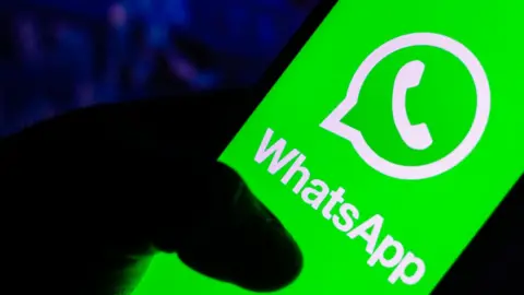 Getty Images WhatsApp logo