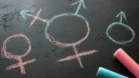 Getty Images Transgender symbol