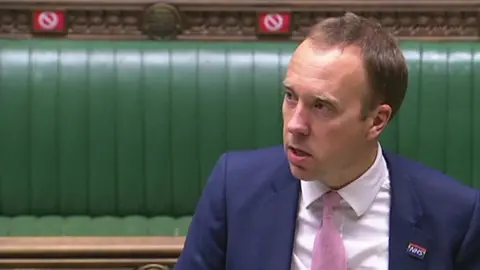 House of Commons Matt Hancock