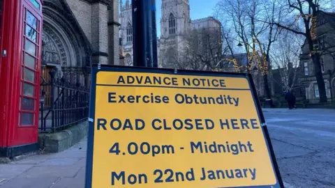 Obtundity' signs bewilder York residents and visitors