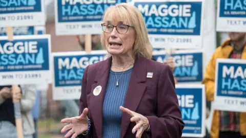 Getty Images Image shows Senator Maggie Hassan