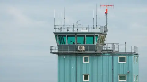 Getty Images Kirkwall control tower