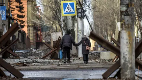 EPA Russian forces have spent months trying to capture the Ukrainian city of Bakhmut