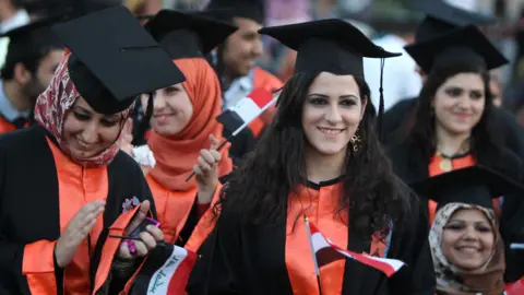 Getty Images Iraqi students