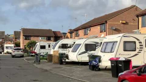 BBC/Katie Galbraith California Drive in Catcliffe