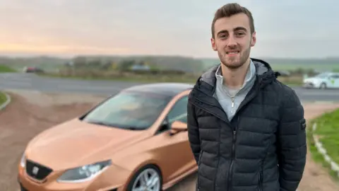 Shaun Whitmore/BBC Matthew Harvey