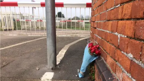 BBC Flowers at scene