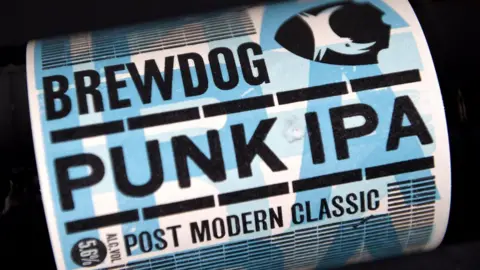 PA Media File photo dated 09/03/15 of a bottle of Punk IPA by Brewdog,