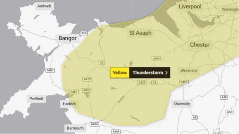 BBC Weather warning