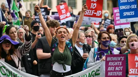 Getty Images protest against self identification