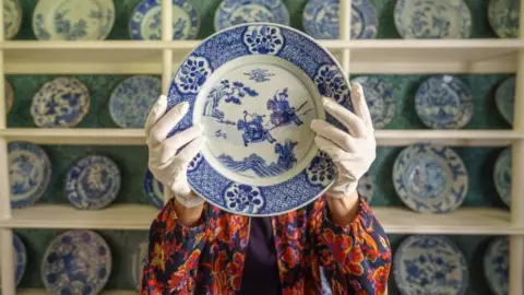 PA Media Chinese porcelain plate