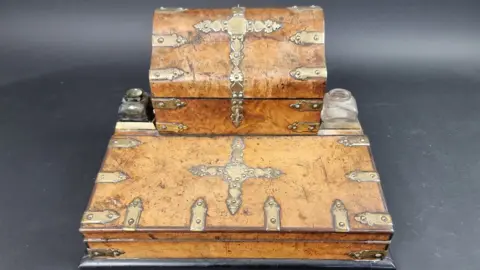 Stride & Son Dickens desk set 1859