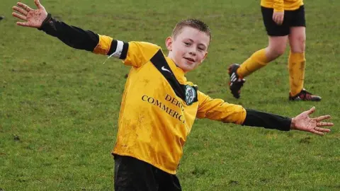 St Patrick's FC  A young Conor bradley