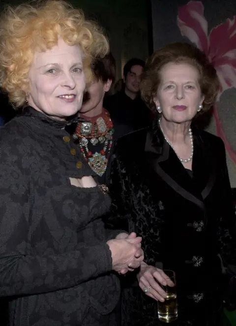 RICHARD YOUNG/REX/Shutterstock Vivienne Westwood and Margaret Thatcher