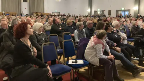 BBC A meeting in Kings Hall