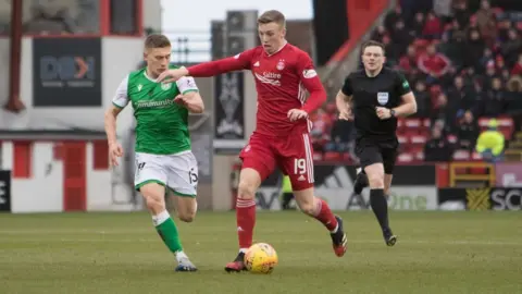Getty Images aberdeen vs hibernian on 7 March