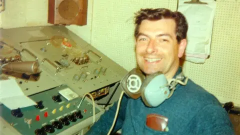 DJ Jimmy Mack in the studio