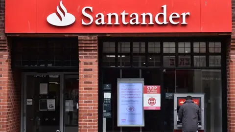 Getty Images Santander UK branch