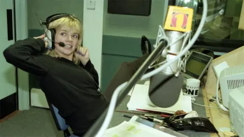 Zoe Ball on the Radio 1 Breakfast Show