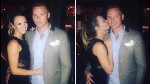 April Oliver April Oliver with Corrie Mckeague