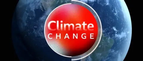 BBC Climate change graphic