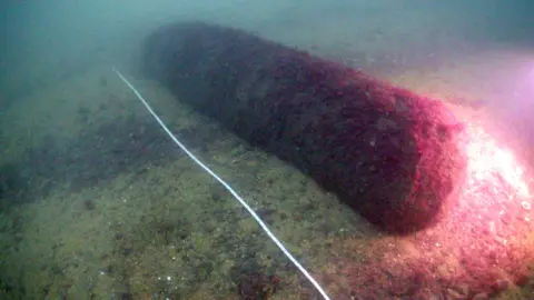 Mark Milburn unexploded bomb