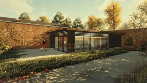 Artist impression of the new pavilion