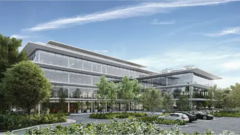 Excel Group Design for new offices at brownfield site in Douglas, Isle of Man