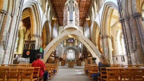 Getty Images Llandaff Cathedral back open for private prayer