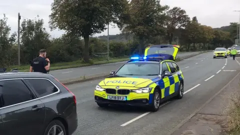 Motorcyclist dies in crash with HGV on Bristol Portway