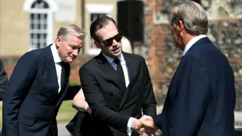 PA Media Charlie Edinburgh and Glenn Hoddle